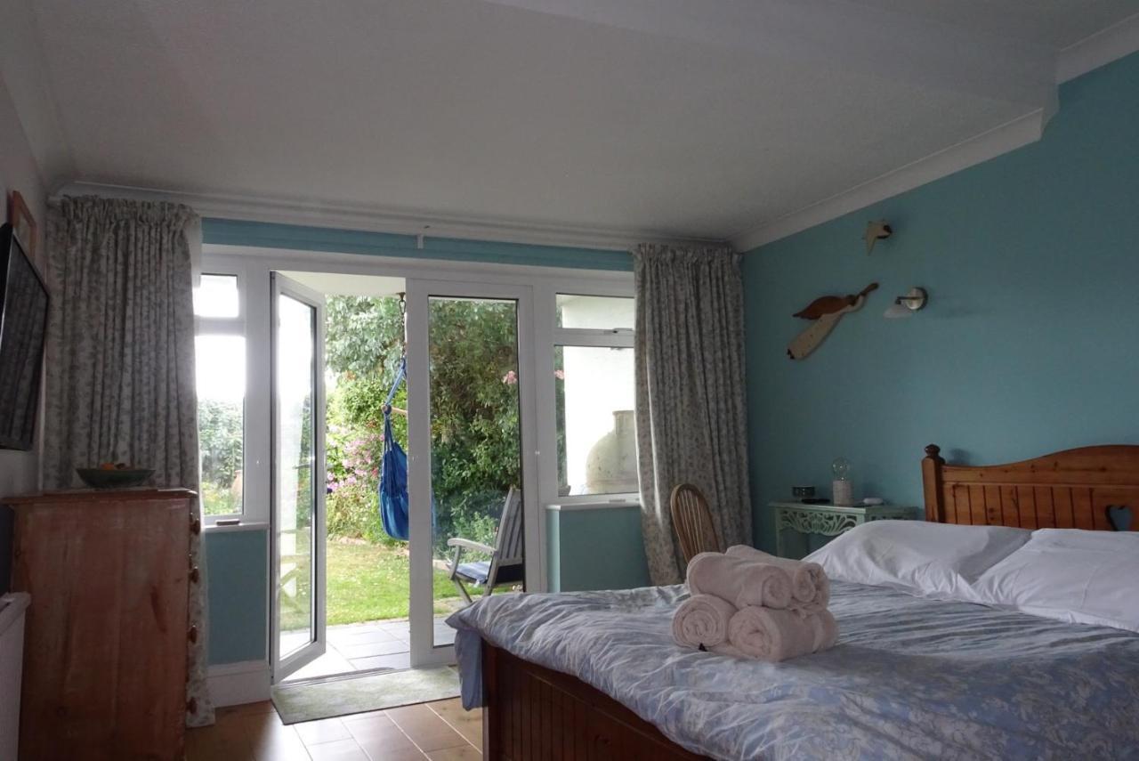 Cliff top Garden room Milford on Sea Buitenkant foto